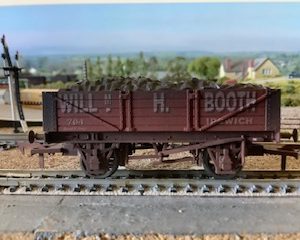 William H Booth 4 - plank (weathered)