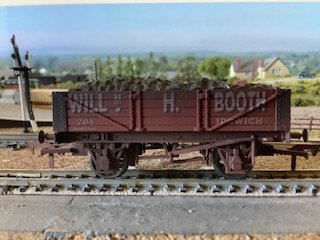 William H Booth 4 - plank (weathered)